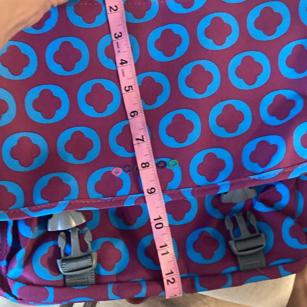 Colorful Patterned Messenger Bag - Picture 12 of 13